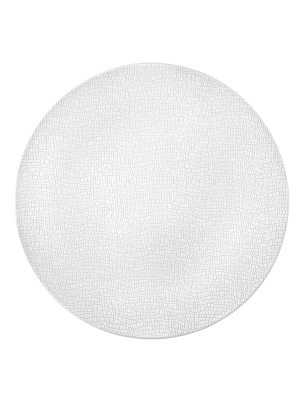 Life Servierplatte rund flach 33 cm Fashion Luxury White
