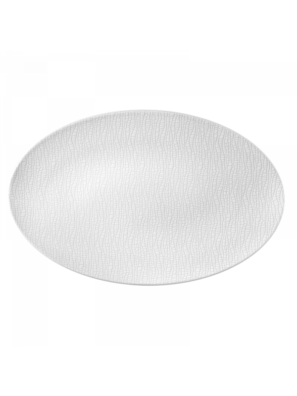 Life Servierplatte oval 40x26 cm Fashion Luxury White