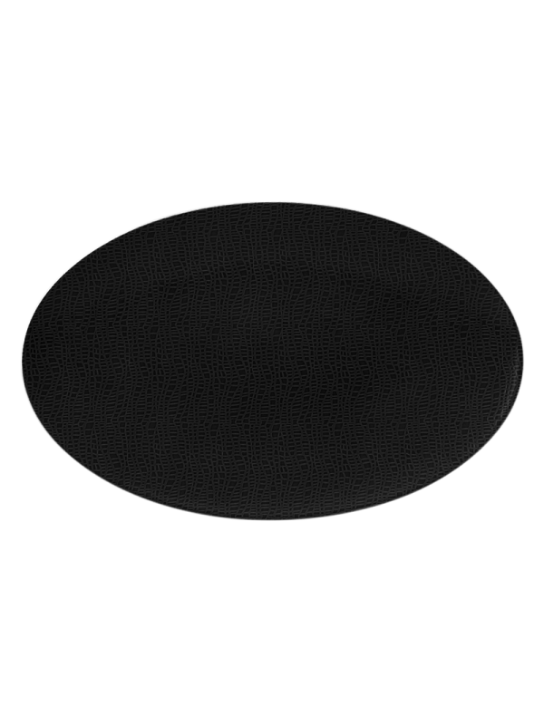 Life Servierplatte oval 40x26 cm Fashion Glamorous Black