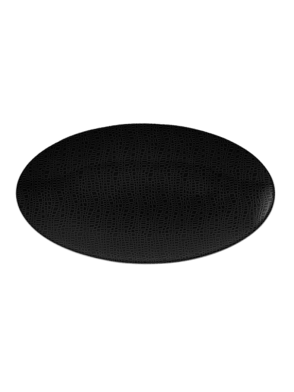 Life Servierplatte oval 33x18 cm Fashion Glamorous Black
