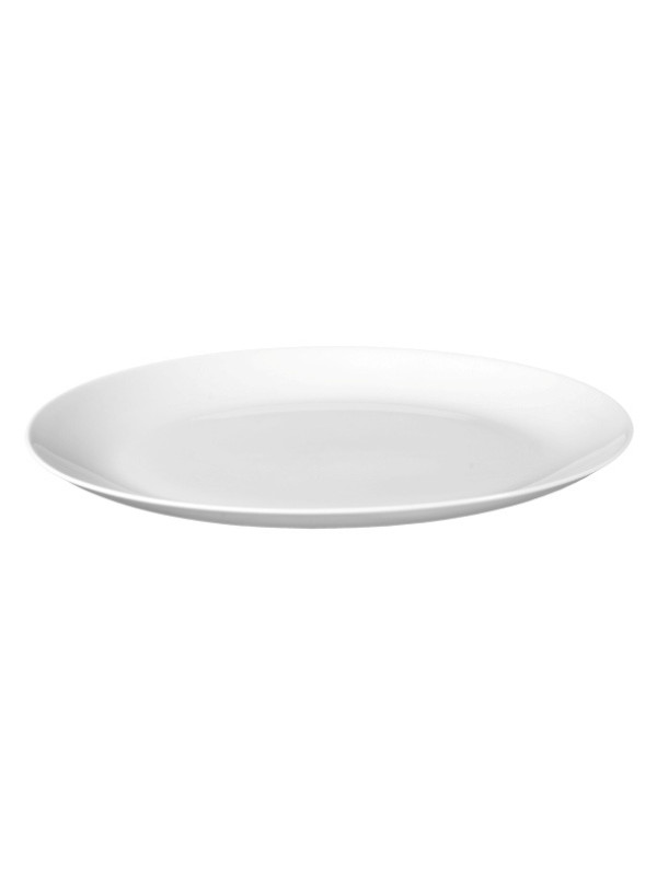 Lido Platte oval 31 cm weiß