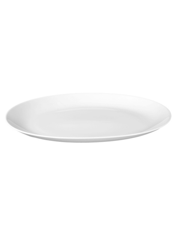Lido Platte oval 35 cm weiß