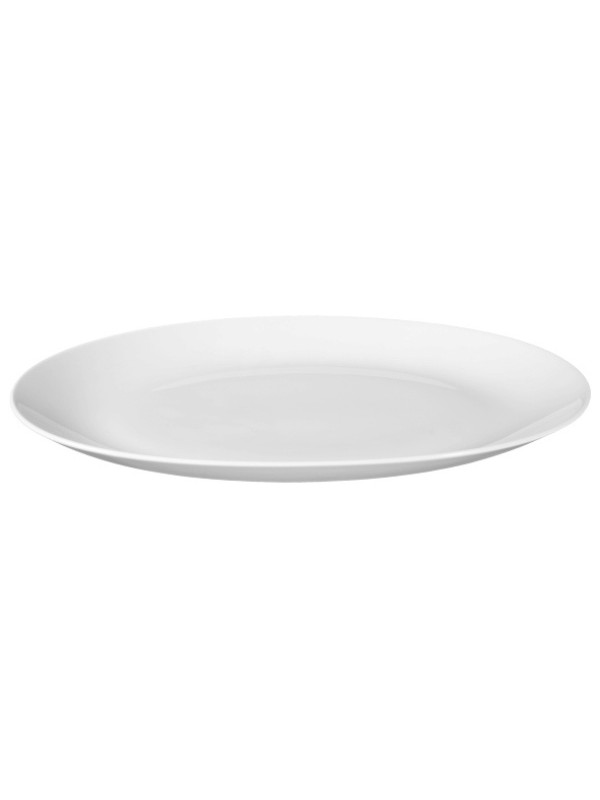 Lido Platte oval 38 cm weiß