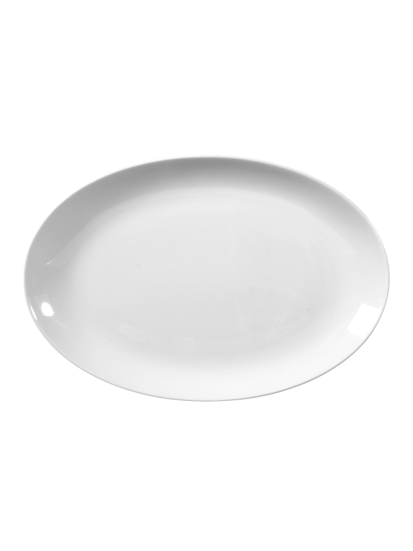 Rondo / Liane Platte oval 28 cm weiß