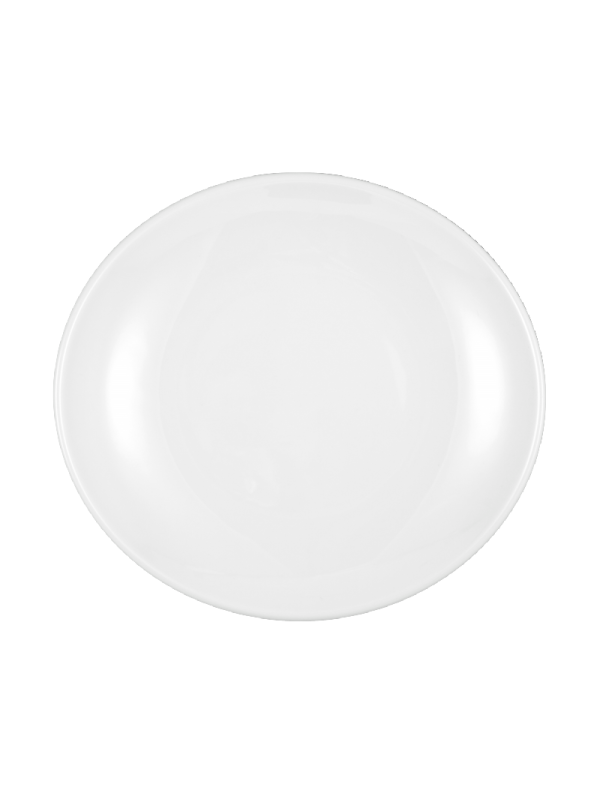 Modern Life Teller oval 21 cm weiß