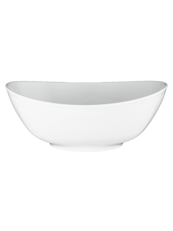 Modern Life Schüssel oval 25,5 cm weiß