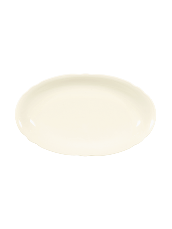 Marie-Luise Beilagenplatte 24 cm elfenbein