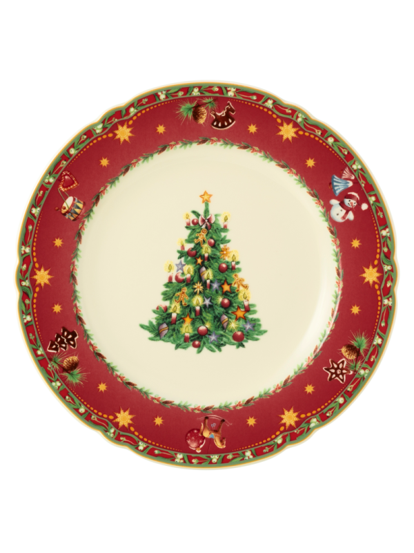 Marie-Luise Speiseteller rund 25 cm Weihnachtsnostalgie