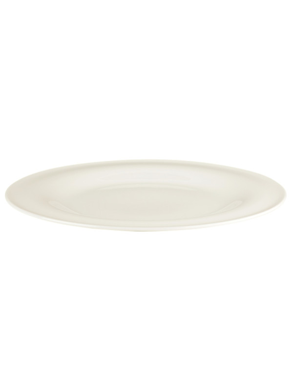 Maxim Teller flach 30 cm cream