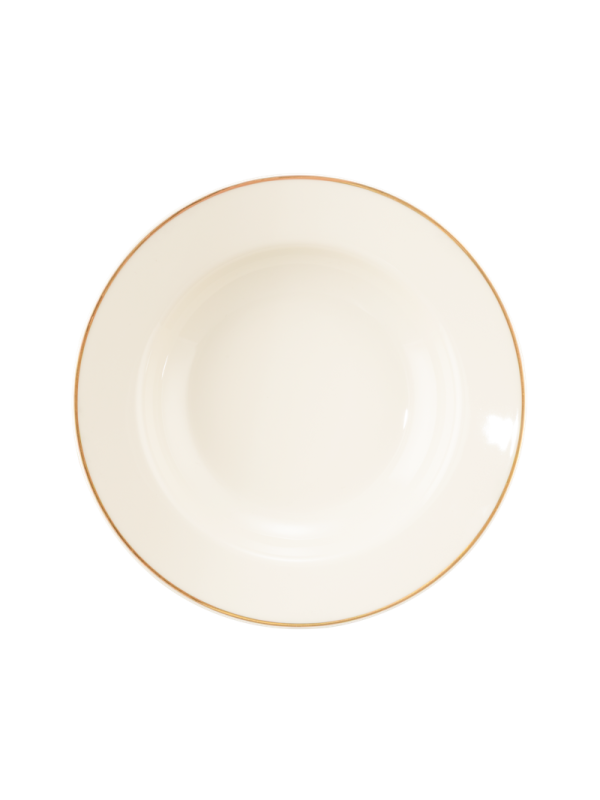 Constanza Suppenteller rund 22 cm Oro