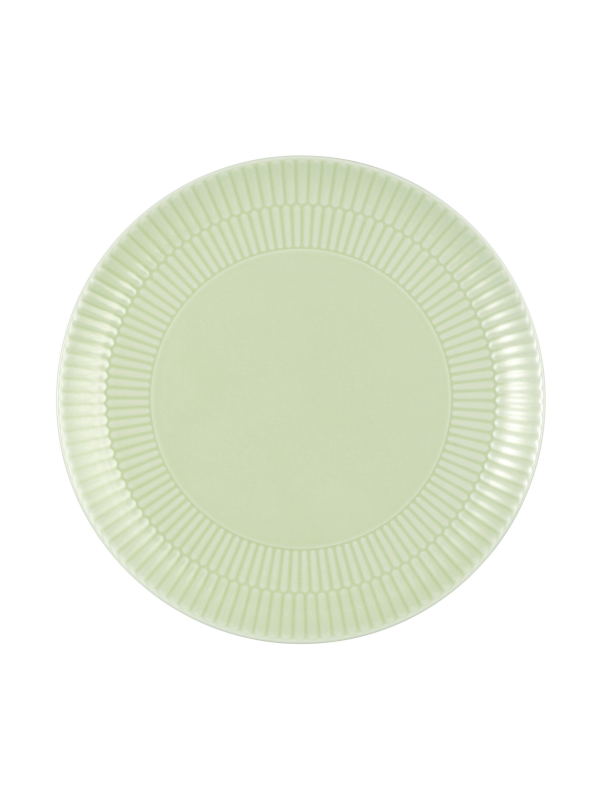 Amina Frühstücksteller rund 22,5 cm Seladon