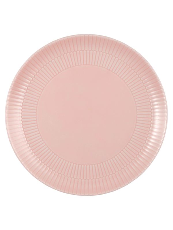 Amina Speiseteller rund 27,5 cm Rosé