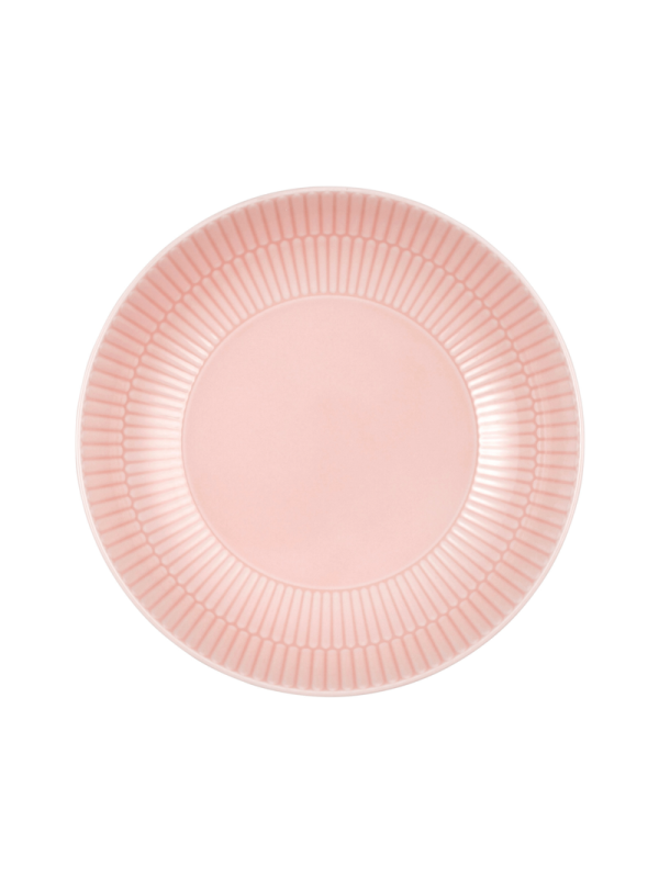 Amina Suppenteller rund 21 cm Rosé
