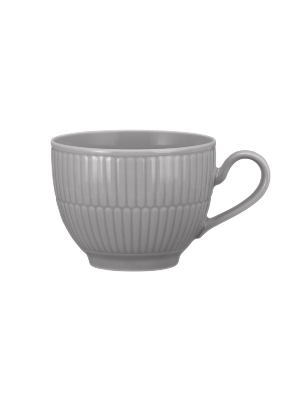 Amina Kaffeetasse 0,25 l Silbergrau