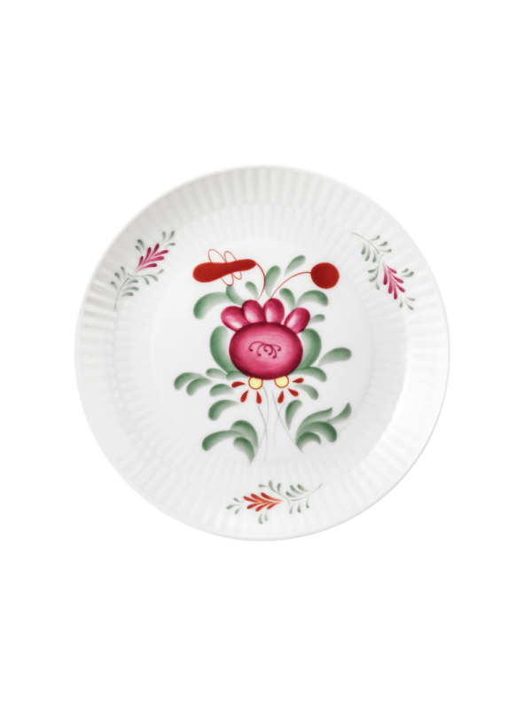 Amina Brotteller rund 16 cm Ostfriesenrose