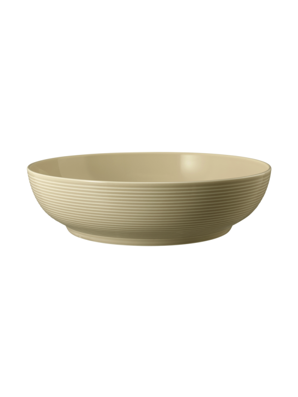 Beat Foodbowl 25 cm Color Glaze Sandbeige