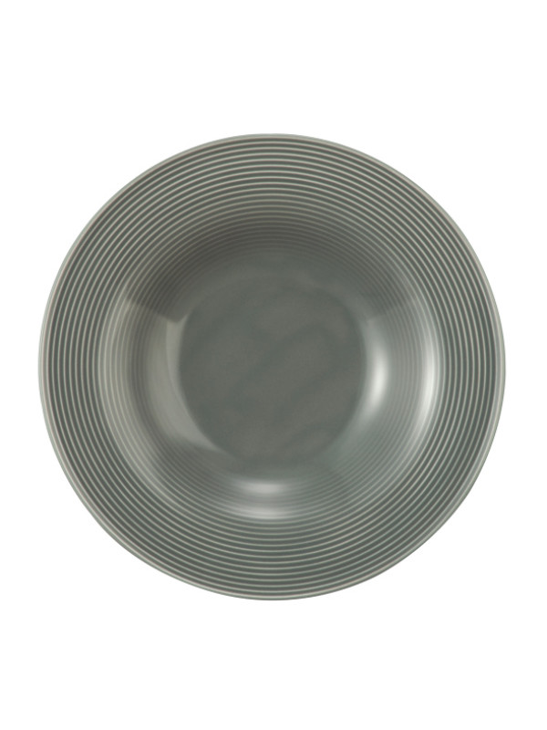 Beat Pasta-/Salatteller 27,5 cm Color Glaze Perlgrau