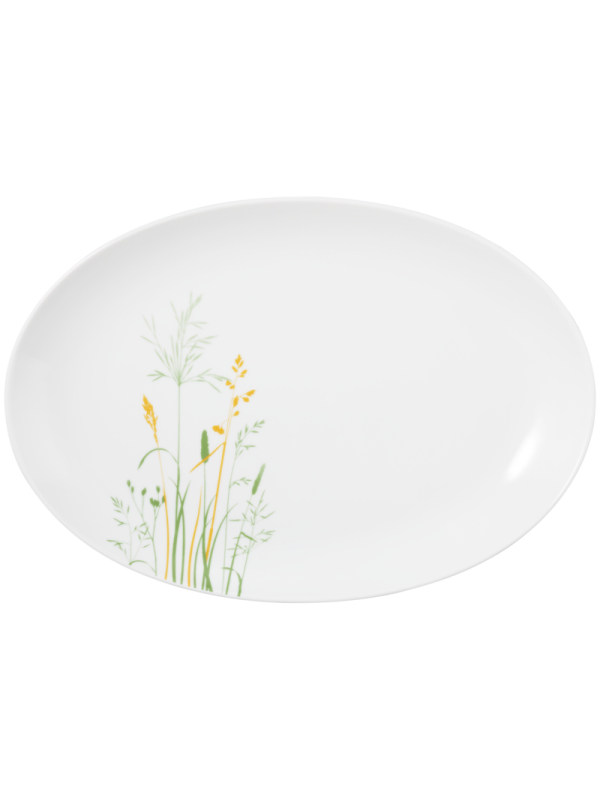 Liberty Servierplatte oval 35x24 cm Meadow Grasses green