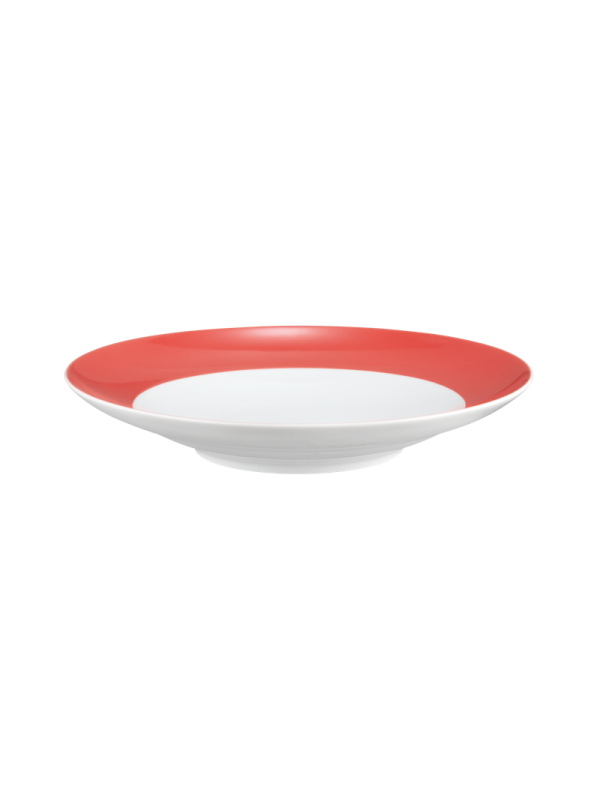 Liberty Suppenteller rund 23,5 cm Fahne Pure Colors flamingo red