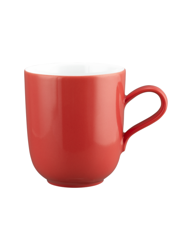 Liberty Becher mit Henkel 0,40 l Pure Colors flamingo red