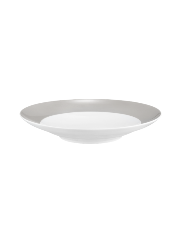 Liberty Suppenteller rund 23,5 cm Fahne Pure Colors new grey