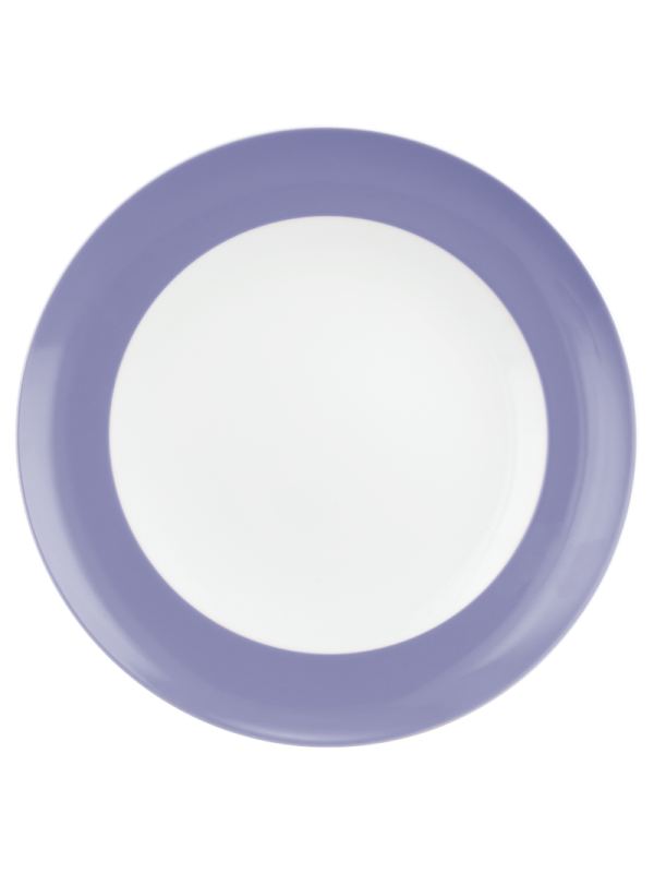 Liberty Speiseteller rund 27 cm Fahne Pure Colors grape purple