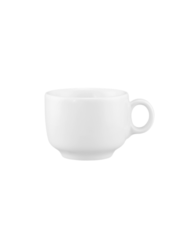 Sento Home Espressotasse 0,08 l mit Henkel weiß