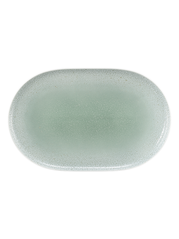 Sento Home Teller/Servierplatte oval 38x24 cm Aura mint