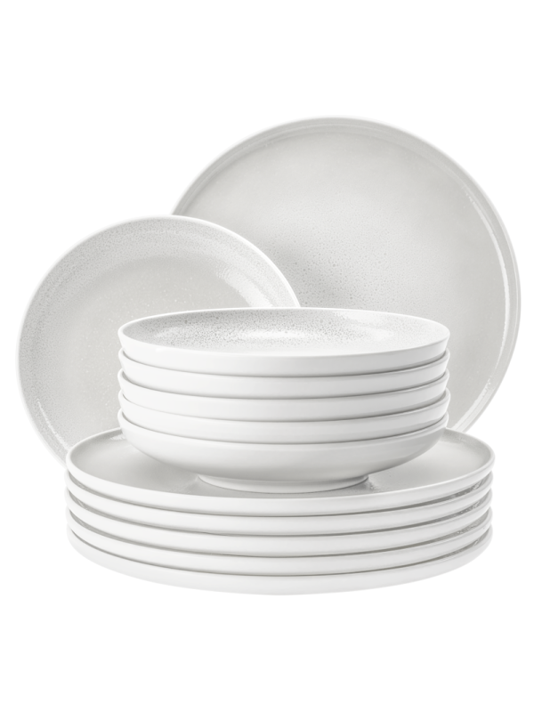 Sento Home Tafelservice 12-teilig Aura white