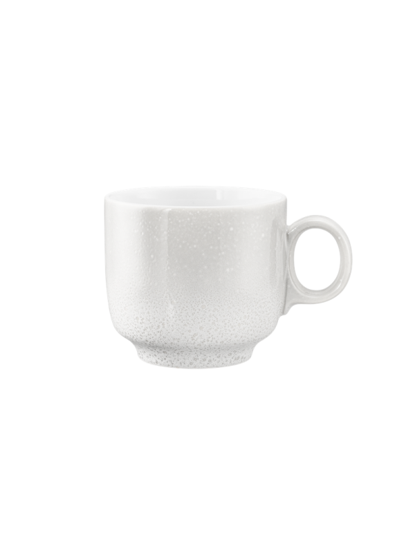 Sento Home Cappuccinotasse 0,30 l mit Henkel Aura white