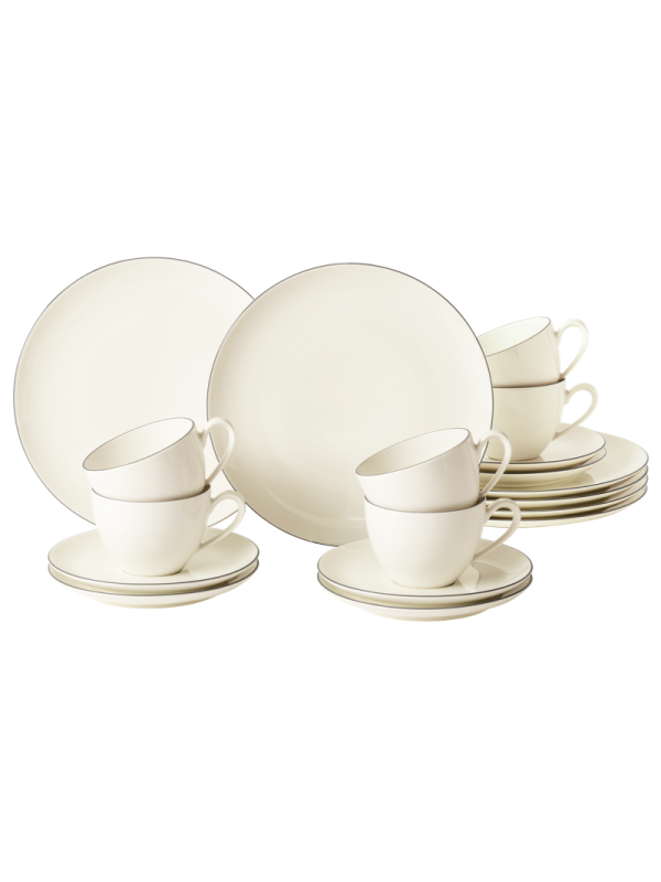 Savona Kaffeeservice 18-teilig Grey Line