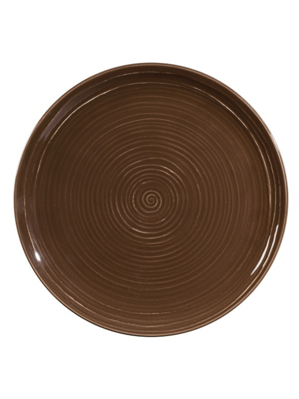 Terra Speiseteller rund 27,5 cm Erdbraun