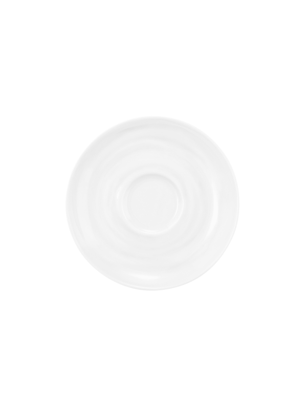 Terra Espressountertasse 12 cm weiß uni