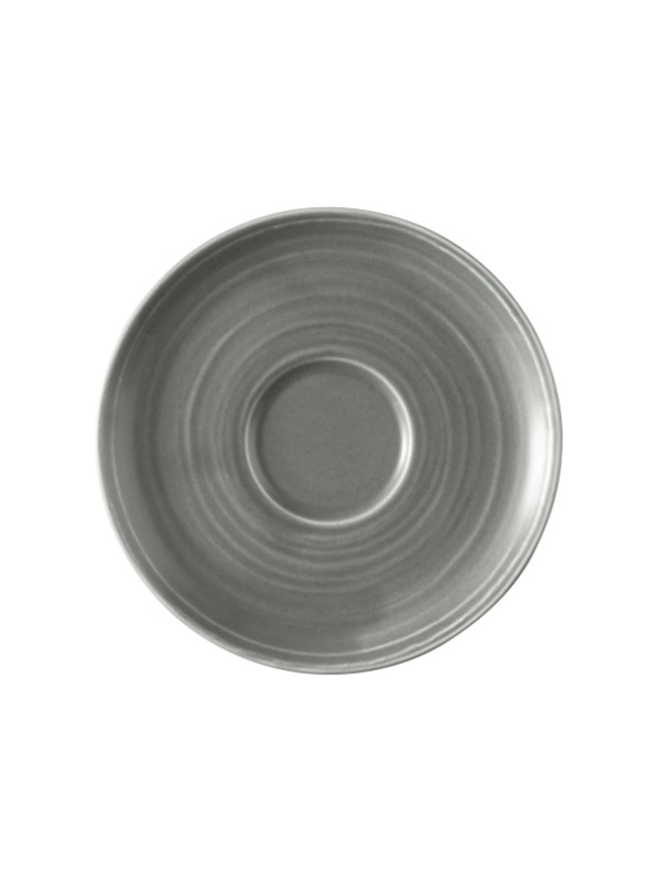 Terra Kombi-Untertasse groß 16,5 cm Perlgrau