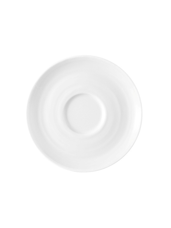 Terra Kombi-Untertasse groß 16,5 cm weiß