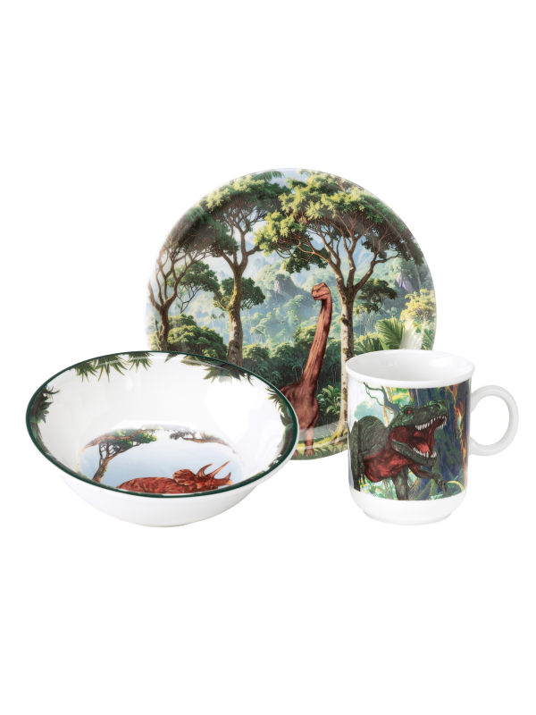 Compact Kinder-Set 3-teilig Dino