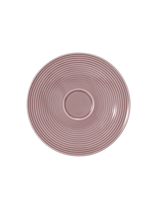 Beat Kombi-Untertasse groß 16,5 cm Color Glaze Altrosa