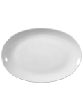 Rondo / Liane Platte oval 38 cm weiß