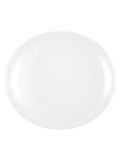 Modern Life Teller oval 34 cm weiß