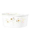 Liberty Schale rund mit Deckel 21x9 cm Golden Stars