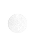 Nori-Home Brotteller rund 16,5 cm Vollrelief weiß