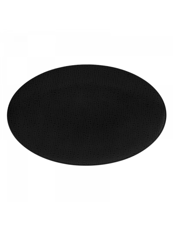 Life Servierplatte oval 40x26 cm Fashion Glamorous Black