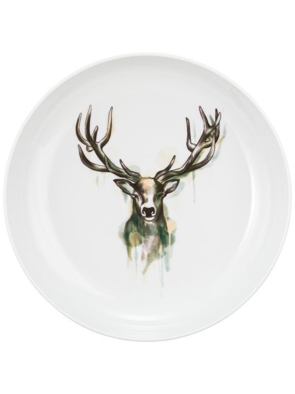 Life Foodbowl 28 cm Nature Hirsch