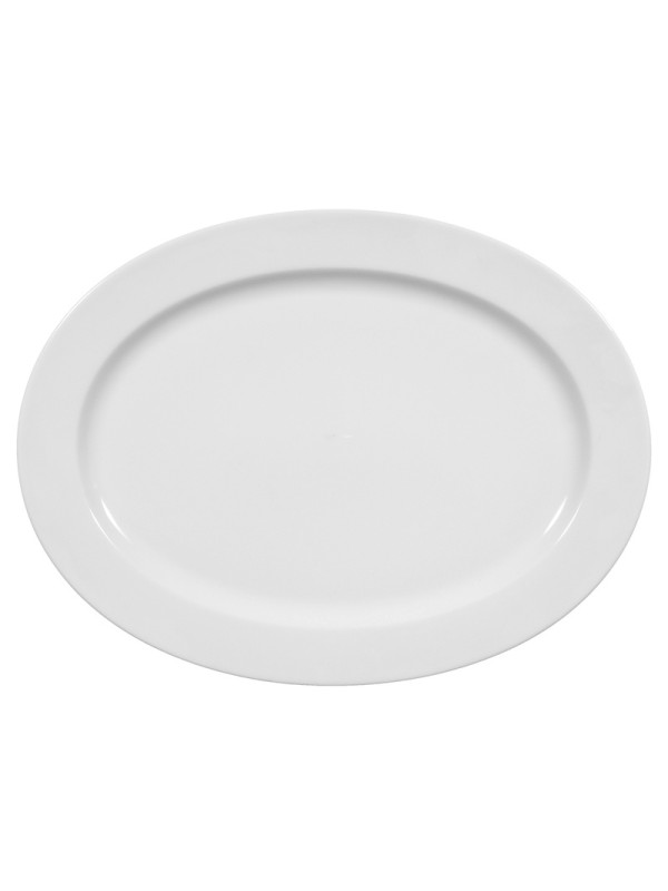 Lukullus Servierplatte oval 35x26 cm weiss