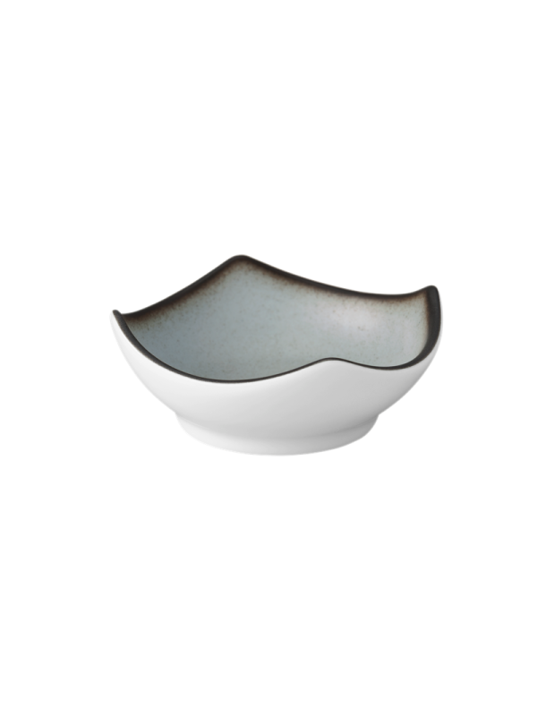 Fantastic Dipschälchen eckig 9 cm grau