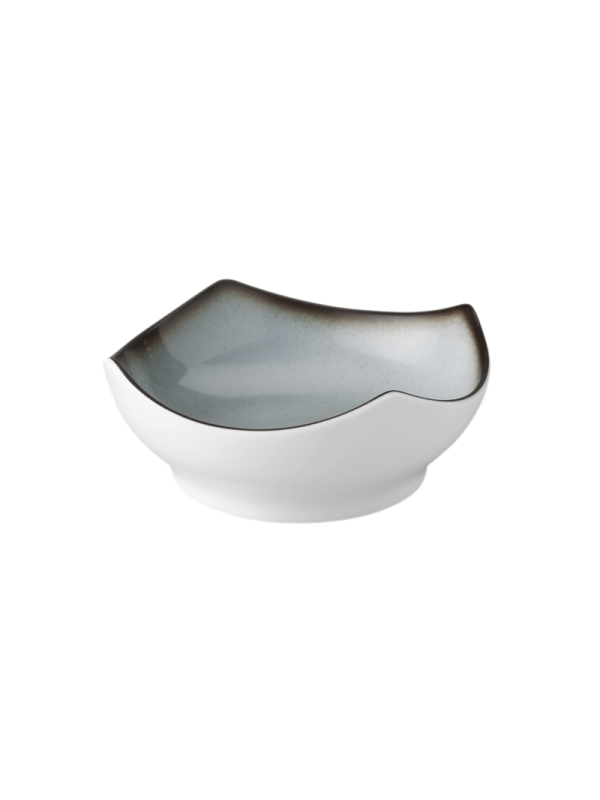 Fantastic Dipschälchen eckig 11 cm grau