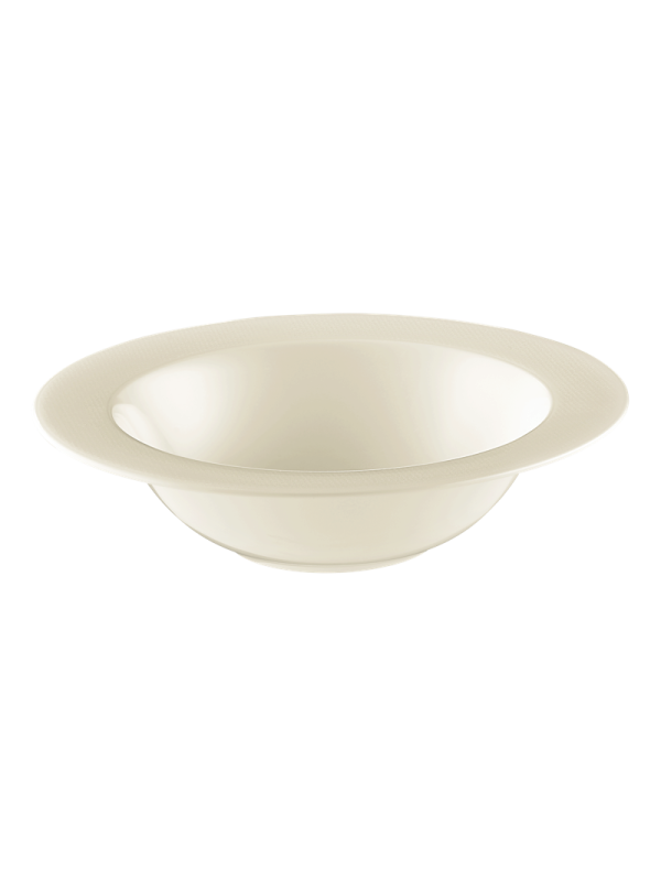 Diamant Schüssel rund 23 cm cream