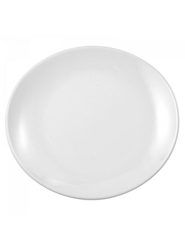 Meran Teller oval 5195 25 cm weiß 