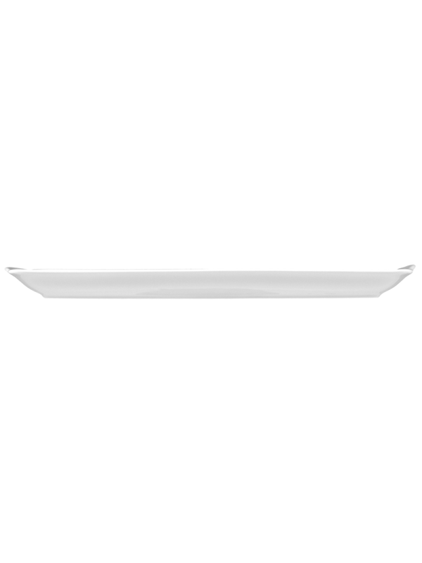 Lido Kuchenplatte eckig 35 cm weiß