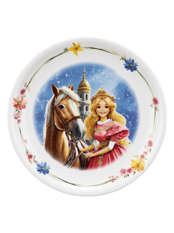Compact Speiseteller rund 25,5 cm Prinzessin